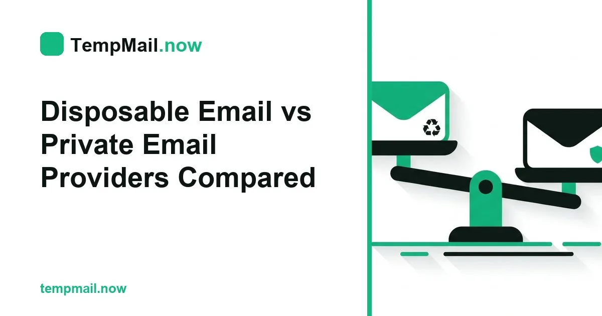 Disposable Email vs Private Email Providers Compared