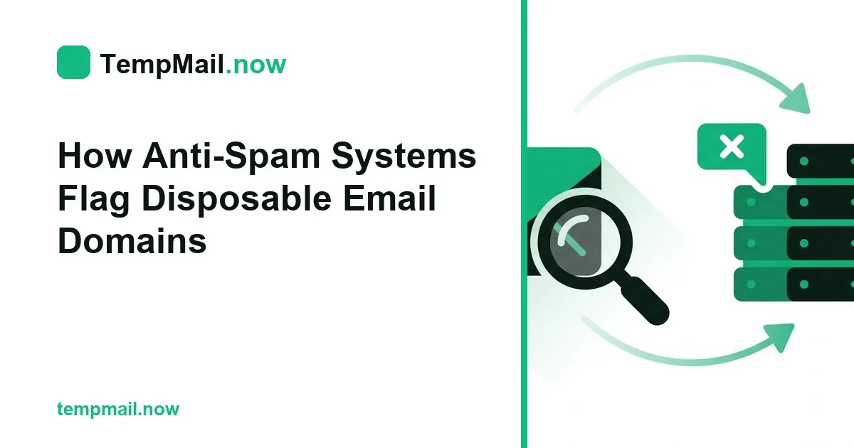 How Anti-Spam Systems Flag Disposable Email Domains