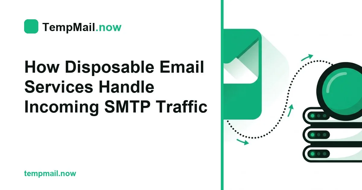 How Disposable Email Services Handle Incoming SMTP Traffic