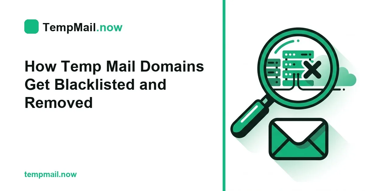 How Temp Mail Domains Get Blacklisted and Removed
