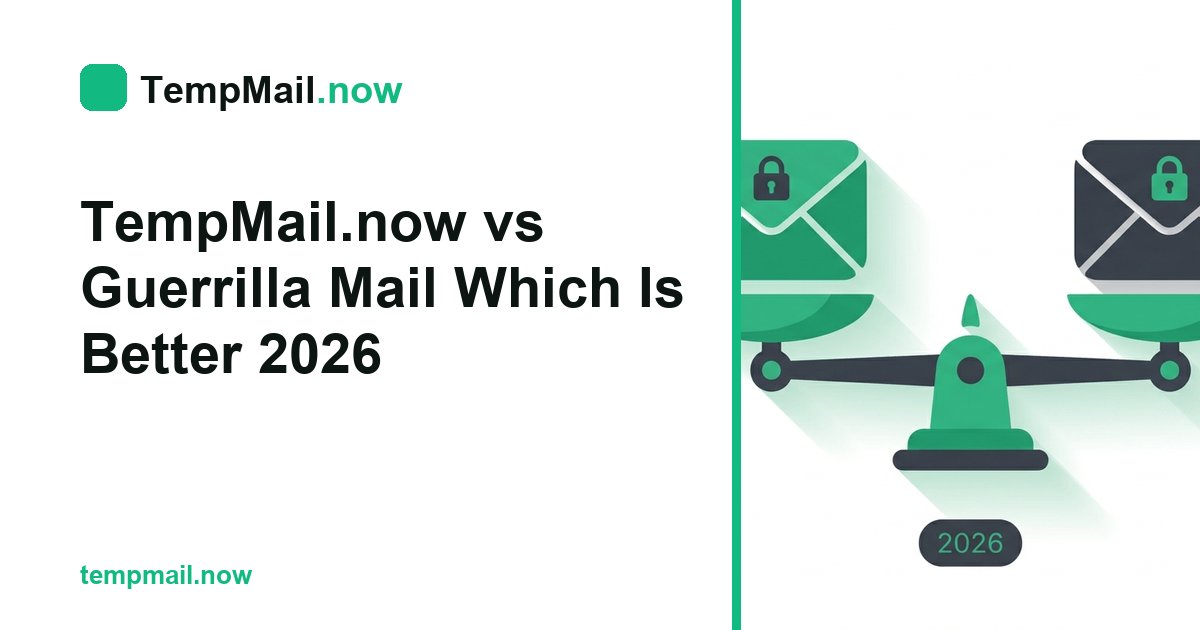 TempMail.now vs Guerrilla Mail Which Is Better 2026