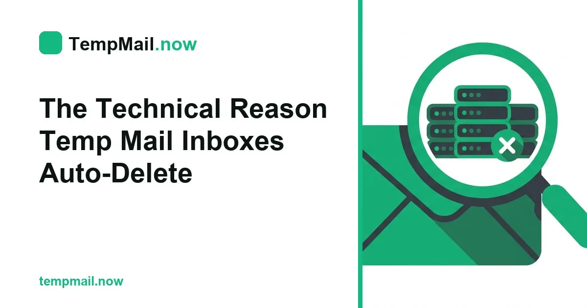 The Technical Reason Temp Mail Inboxes Auto-Delete