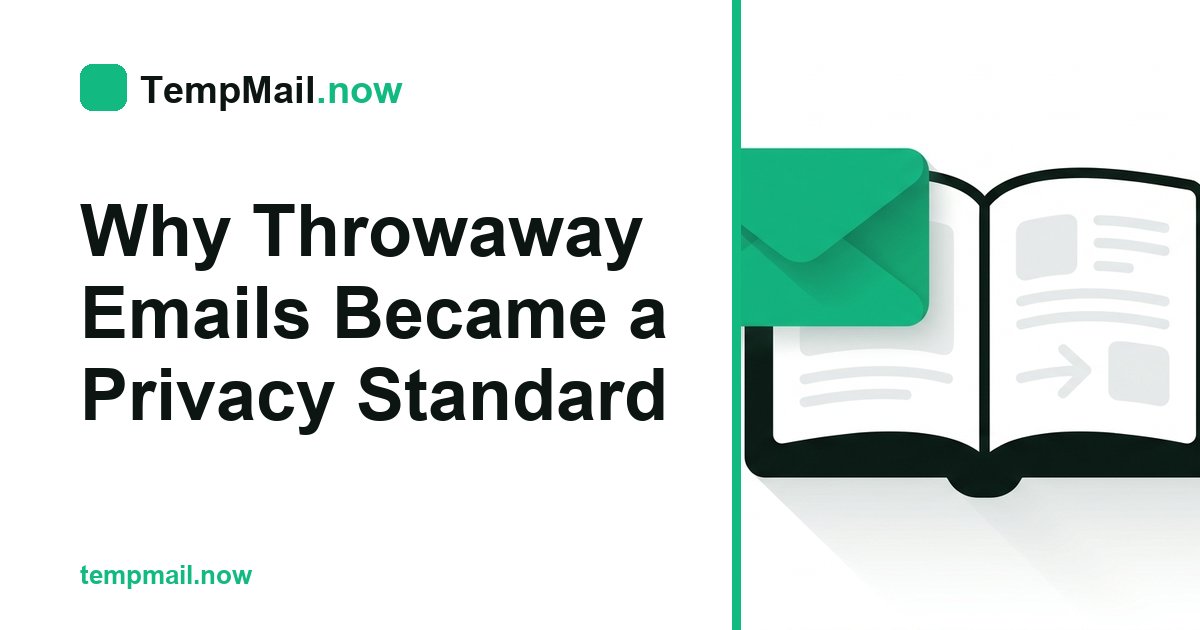 Why Throwaway Emails Became a Privacy Standard