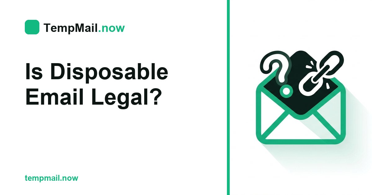 Er engangs-e-mail lovligt?