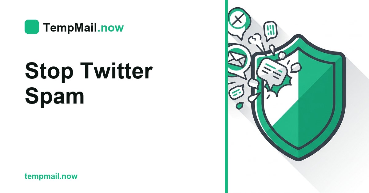 Oprește spamul pe Twitter