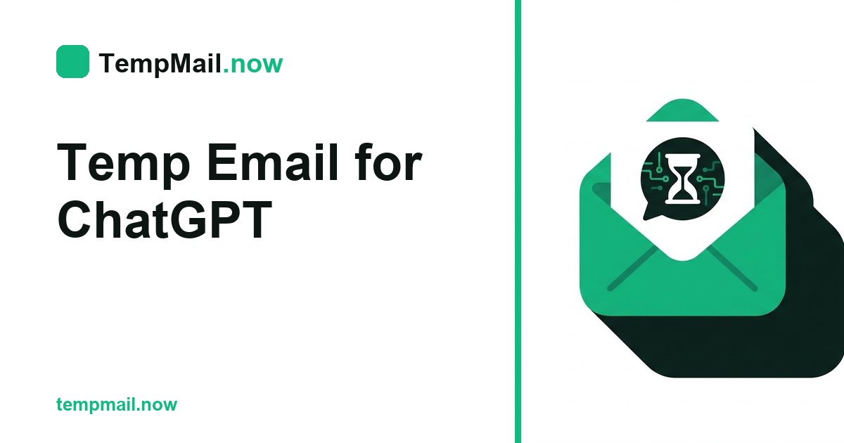 Temp Email for ChatGPT