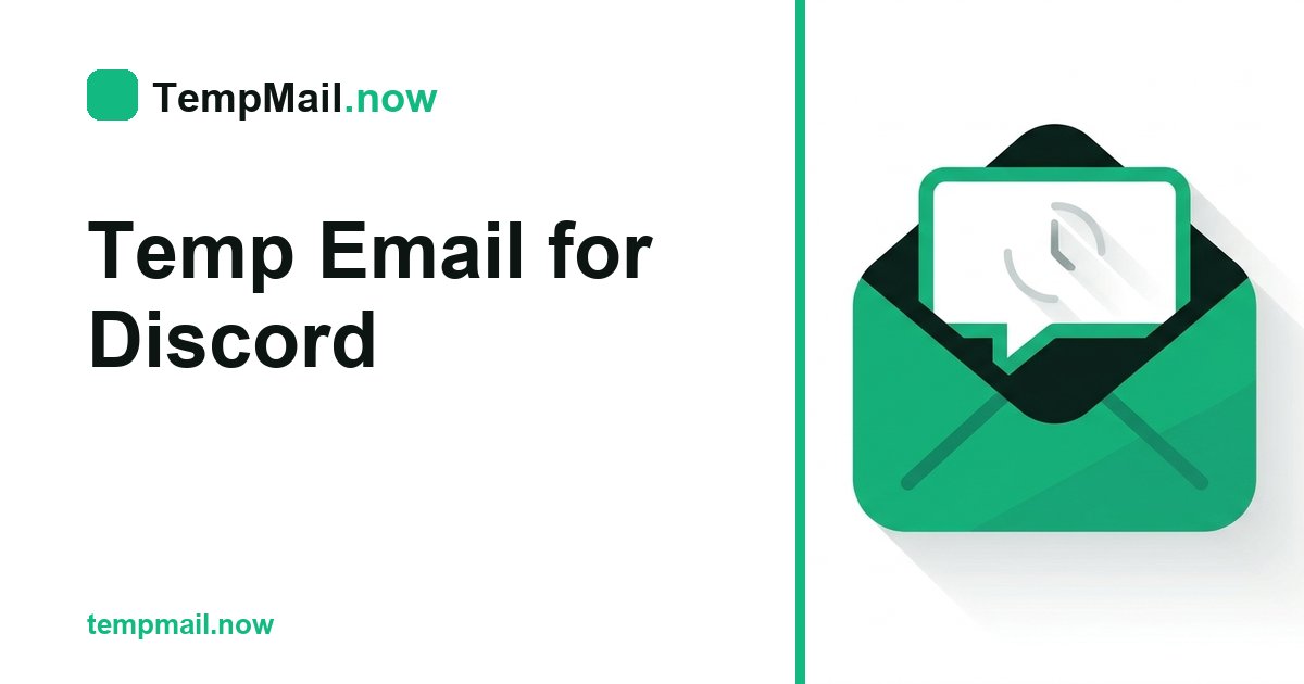Discord-এর জন্য টেম্প ইমেইল